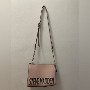 STEVE MADDEN SALMON PINK SHOULDER BAG
